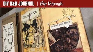 Dungeons & Dragons Journal | Le Café Craft Inspired