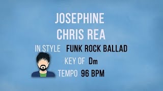 Josephine - Chris Rea - Karaoke Male Backing Track