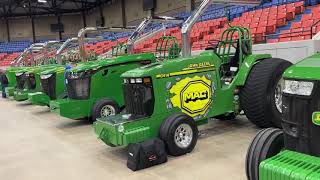 MATS Show Pro Stock Lineup of Electric Pulling Tractors!!!