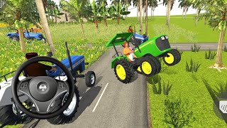 Live 🔴 Indian Tractor Driving 3D - Gameplay | Tractor Game