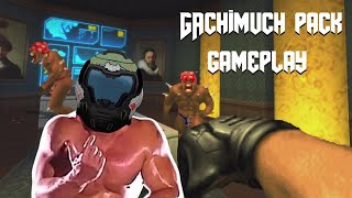 DOOM - Gachimuchi pack Showcase gameplay remake