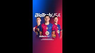 🚀 A BioTechUSA-cégcsoport a globális partnere az FC Barcelona csapatainak! 🤝