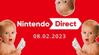 Meine KOMPLETTE REAKTION auf den Nintendo Direct !!!