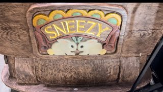 Snow White Scary Adventure Ride Vehicle Detail Review - Magic Kingdom 2023