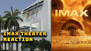 DUNE Part 2 At The Best IMAX Theater in Florida - Out Of Theater Reaction #dune