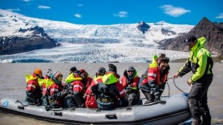 Laguna Glaciar Fjallsárlón, Islandia