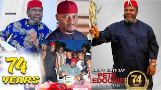 Congrats To A Living Legend, Yul Edoche Fatherr, Pete Edochie, Celebrates 74th Birthday,