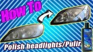 Pulir Faros | Polish Headlights