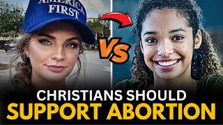 "Pro-CHOICE vs Pro-LIFE: Heated Exchange Between CHRISTIAN WOMAN !