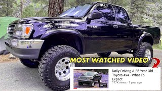 Our Old Lifted Toyota T100 Is For Sale - Our Most Watched Video!