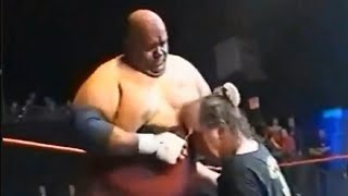 Abdullah The Butcher vs Terry Funk vs Dusty Rhodes