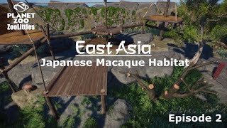 ZooLittles: East Asia Ep. 2 - Japanese Macaque Habitat | Planet Zoo