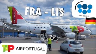 TRIP REPORT | TAP Portugal A319 | Frankfurt - Lissabon (FRA-LIS) | Economy Class 🇩🇪