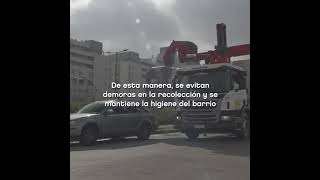 Cuando estaciones tu auto al lado de un contenedor, dejá siempre 1 metro de distancia