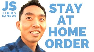 Vlog:  STAY AT HOME ORDER