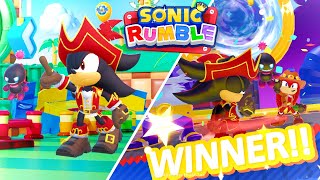 SONIC RUMBLE ALL CHARACTERS GAMEPLAY!!