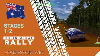 Colin McRae Rally – Ford Escort WRC – Stage 1-2 Broomehill Corrigin - PS1