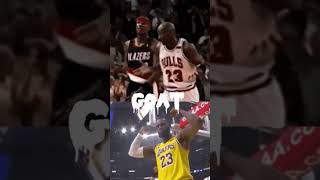 finally ending the goat debate #basketball#lebronjames#michealjordan