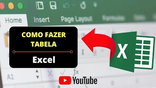 🔴🖥Modo mais fácil de fazer uma TABELA no EXCEL !!