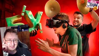 VR комната ( VR эксперимент/ MADiSON VR ) | JOHAN | Реакция