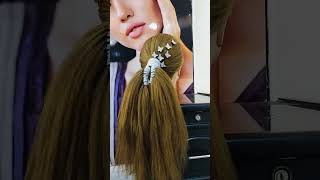 hairstyles #pony hairstyles #youtubeshorts #trendingshorts #video