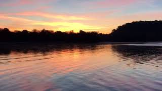 Sunset view from Sambawa Seaside Cottage, Sumbawa, Indonesia