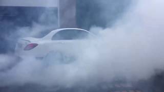 2016 C63AMGs Edition 1 Burnout