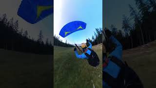 Speedflying Zugspitze (Austrian side) #shorts