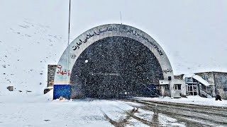 Kabul salang snow and kabul to kunduz way ده سالنگ واوره