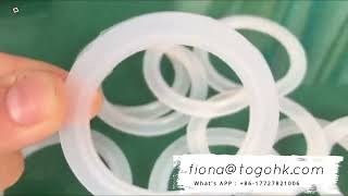 custom silicone o ring in china