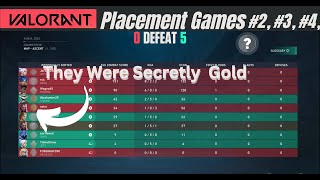 Console Valorant Placement Matches: 1 win and 2 Losses UNDERCOVER PLAYERS?????