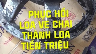 PHỤC HỒI LOA CŨ THÀNH LOA TES SUB .VỎ HOÀNG TUẤN 0328.673.128.