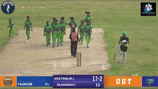 Multan Jr. vs Islamabad Jr. 2nd  match QSL 2024 #cricket #livecricketmatch #lahore