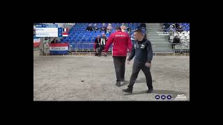 Petanque European Club Championship 2023, Men single Sarrio vs Monaco