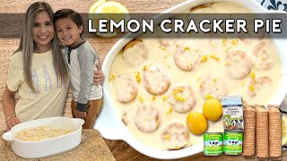 4 INGREDIENT LEMON CRACKER PIE | Delicious & Easy Mother’s Day Dessert