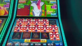 Huff n More Puff - Mega Hats & Mansions #huffnpuff #slot #bonus