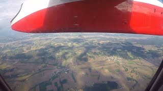 Austrian Airlines Dash 8 timelapse from Vienna to Graz | OS977