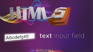 HTML for beginners 36: text input element