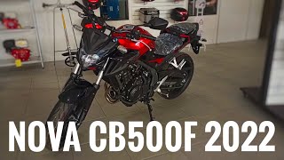 CONHEÇA A NOVA CB 500F 2022!