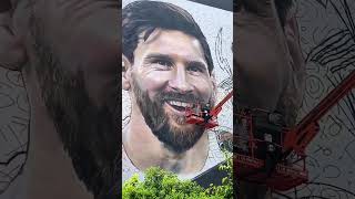 Lionel Messi mural in Miami looks incredible