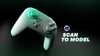 From Scan to Model using Cinema 4D