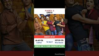 Fukrey 3 Movie 14 Day Box Office Collection Budget -- #shorts #jailer #gader2 #jawan #dunki #leo