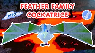 FEATHER FAMILY COCKATRICE *NEW GAME PASS BIRD*