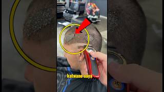 This barber cut hair perfectly 😍 #shorts #shortvideo