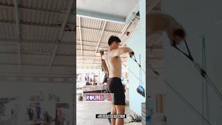 day 7/63 menuju lebaran badan ideal workout di rumah #shortvideo #resistancebands #workout #sixpack