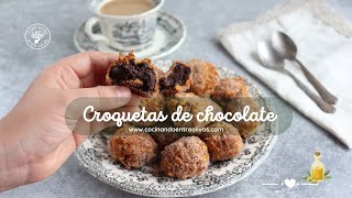 Croquetas de chocolate ¡Irresistibles!