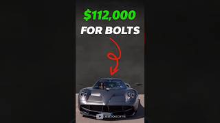 COST OF PAGANI HUAYRA BOLTS !!!