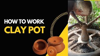 Clay Pot 🍯 Work By using Wheel 🛞|| Clay Work | #clayart #Potmanufactring