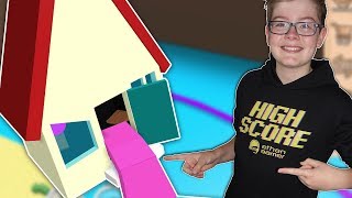 I got licked by a HOUSE? - Roblox Book of Monsters