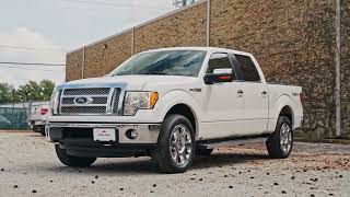 USED 2012 FORD F-150 LARIAT PREFERRED 4X4 508A PKG.